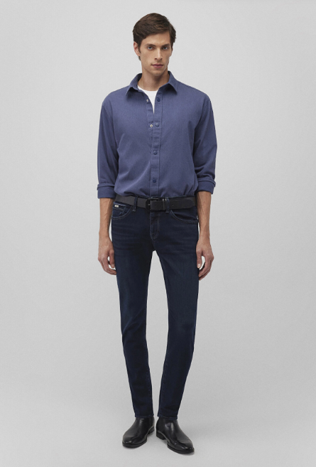 Mavi Erkek Slim Fit Jean Pantolon - Minimalist Günlük Tarz Translation missing: tr.content.product_image_secondary