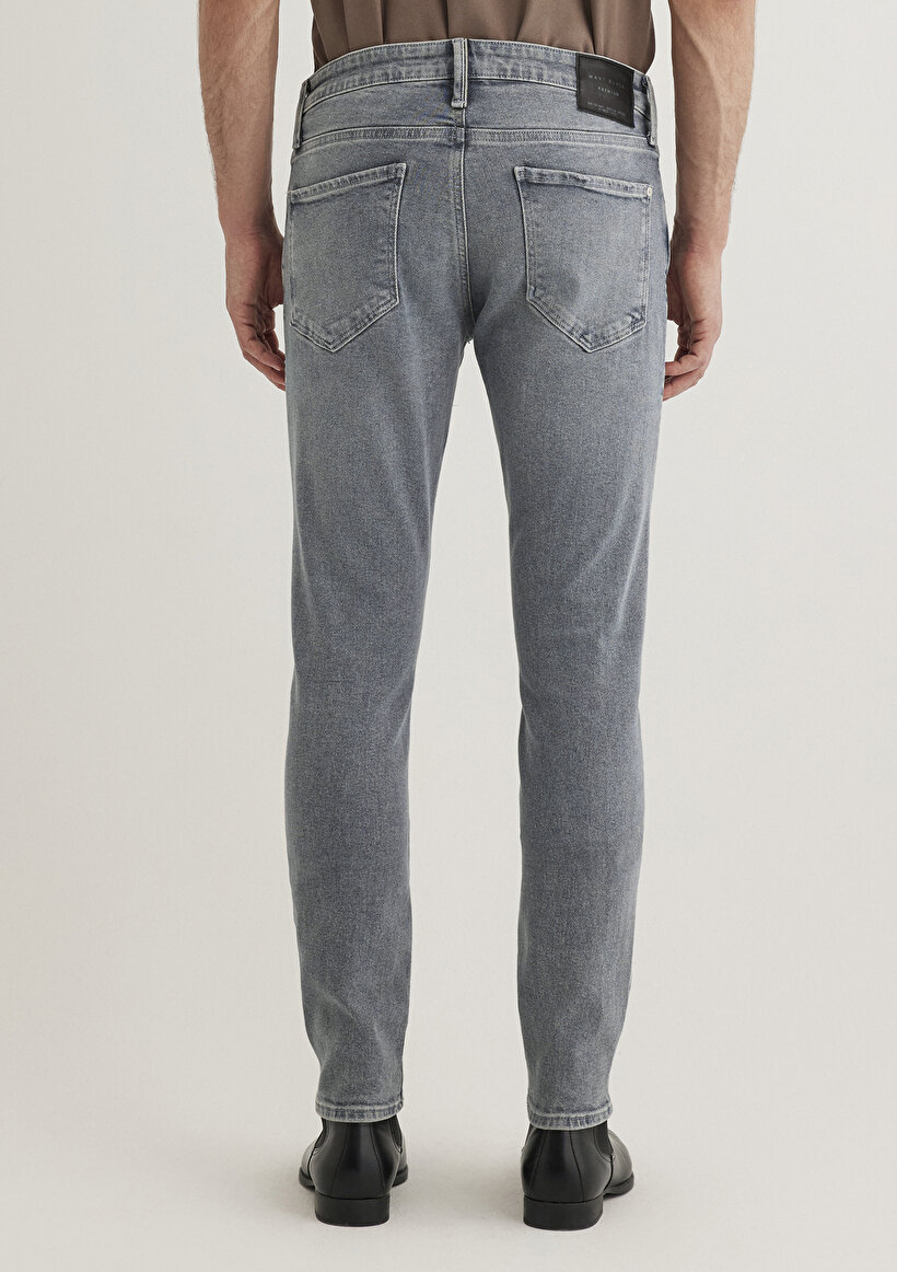 Mavi Erkek Slim Fit Minimalist Jean Pantolon - Günlük Şıklık İkincil görsel