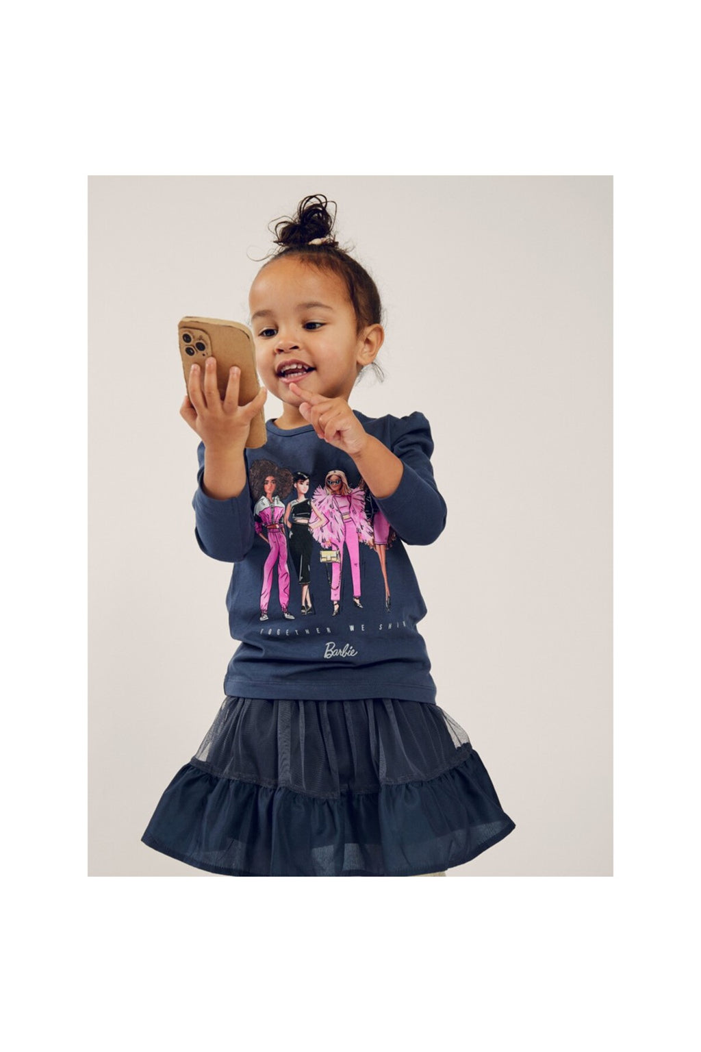 Mini Tül Kız Çocuk Eteği-Katlı,Minimalist,Barbie Detaylı