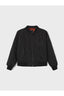 Minimalist Bomber Ceket-Uzun Kol Regular Fit