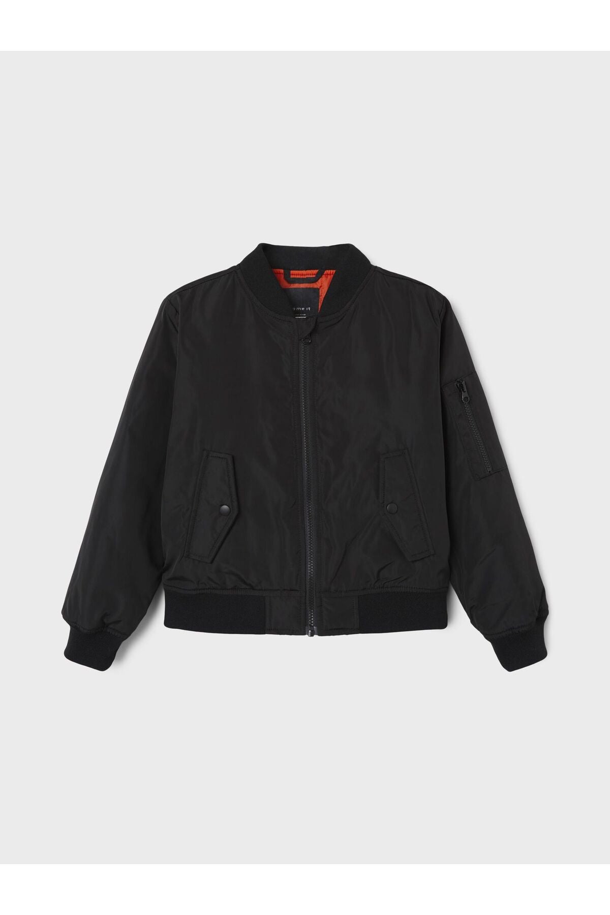 Minimalist Bomber Ceket-Uzun Kol Regular Fit