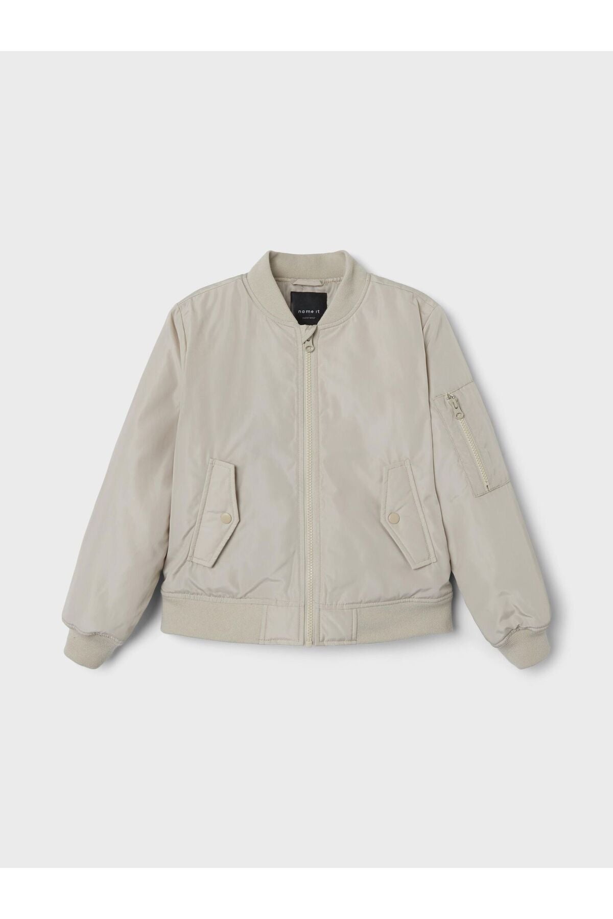 Minimalist Bomber Ceket-Uzun Kol Regular Fit İkincil görsel