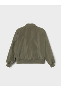 Minimalist Bomber Ceket-Uzun Kol Regular Fit
