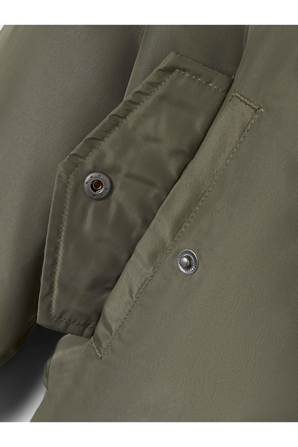 Minimalist Bomber Ceket-Uzun Kol Regular Fit