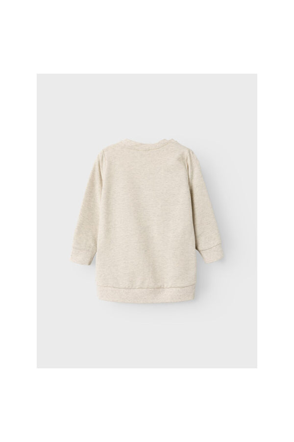 Minnie Mouse Baskılı Oversize Kız Çocuk Sweatshirt-Günlük Kullanım