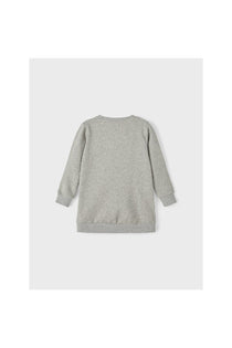 Minnie Mouse Baskılı Oversize Kız Çocuk Sweatshirt-Günlük Kullanım