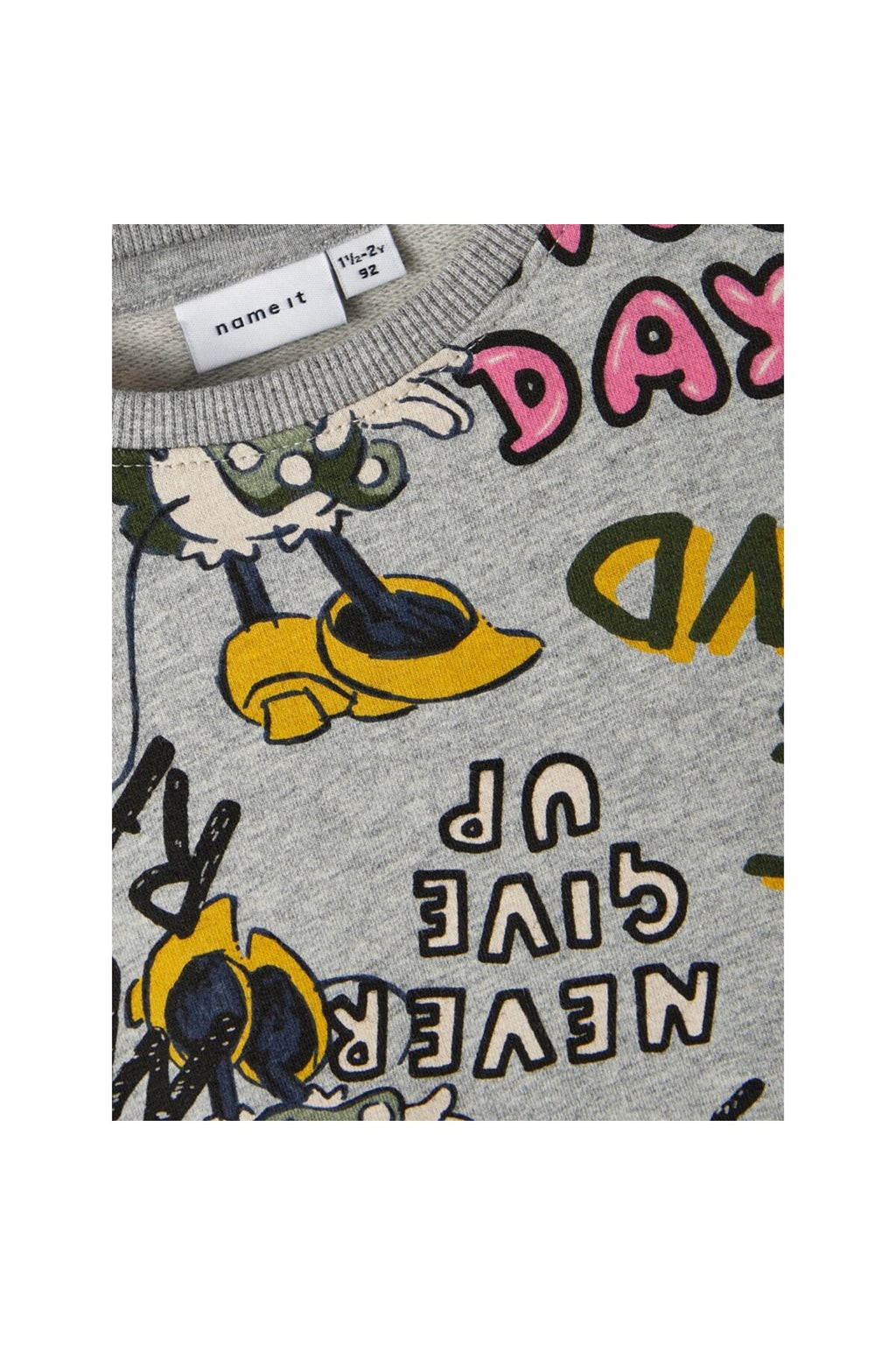 Minnie Mouse Desenli Kız Çocuk Sweatshirt-Uzun Kol Regular Fit