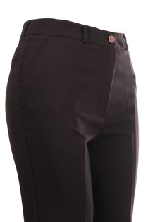 Modiva Minimalist Yüksek Bel Regular Fit Kadın Pantolon - Günlük & İş