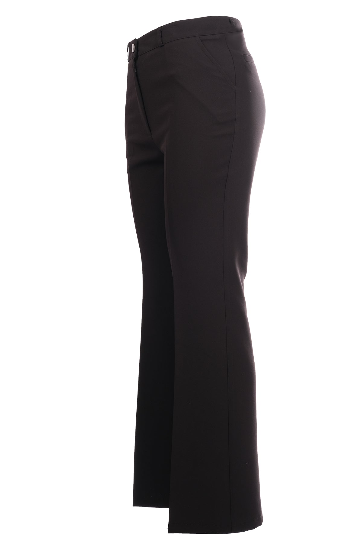 Modiva Minimalist Yüksek Bel Regular Fit Kadın Pantolon - Günlük & İş