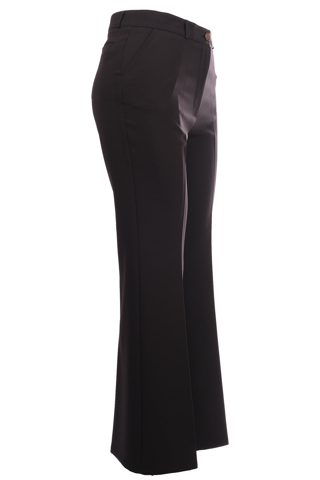 Modiva Minimalist Yüksek Bel Regular Fit Kadın Pantolon - Günlük & İş