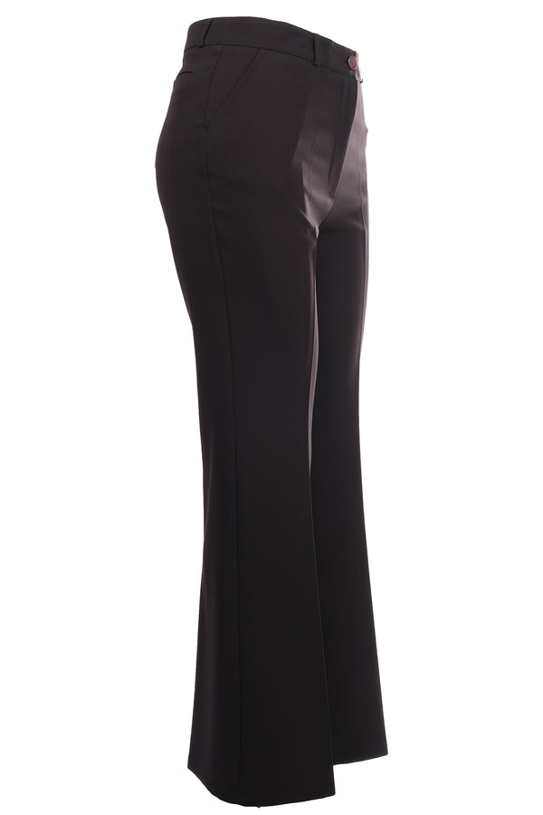 Modiva Minimalist Yüksek Bel Regular Fit Kadın Pantolon - Günlük & İş