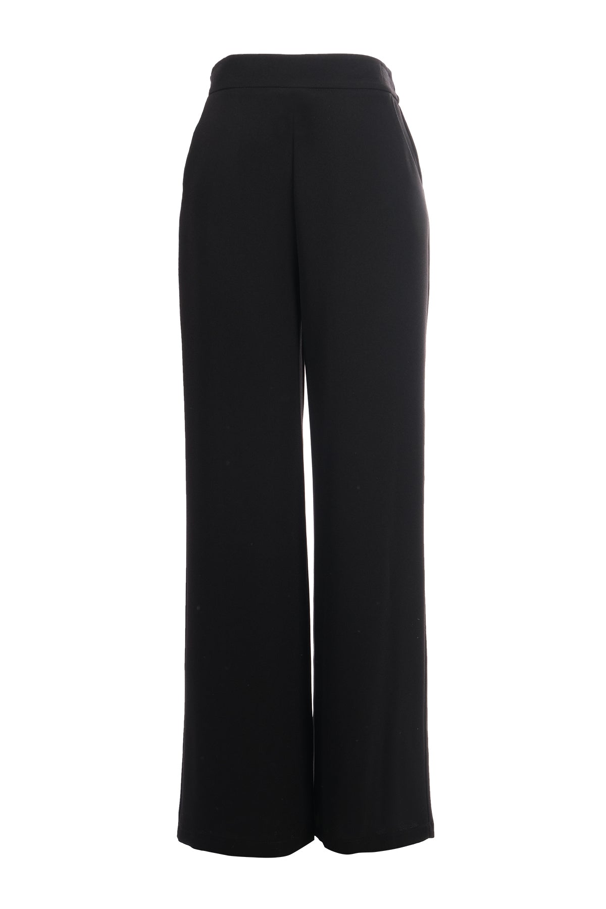 Modiva Minimalist Geniş Paça Kadın Pantolon - Yüksek Bel - Günlük