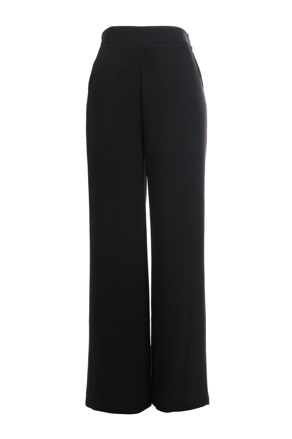 Modiva Minimalist Geniş Paça Kadın Pantolon - Yüksek Bel - Günlük
