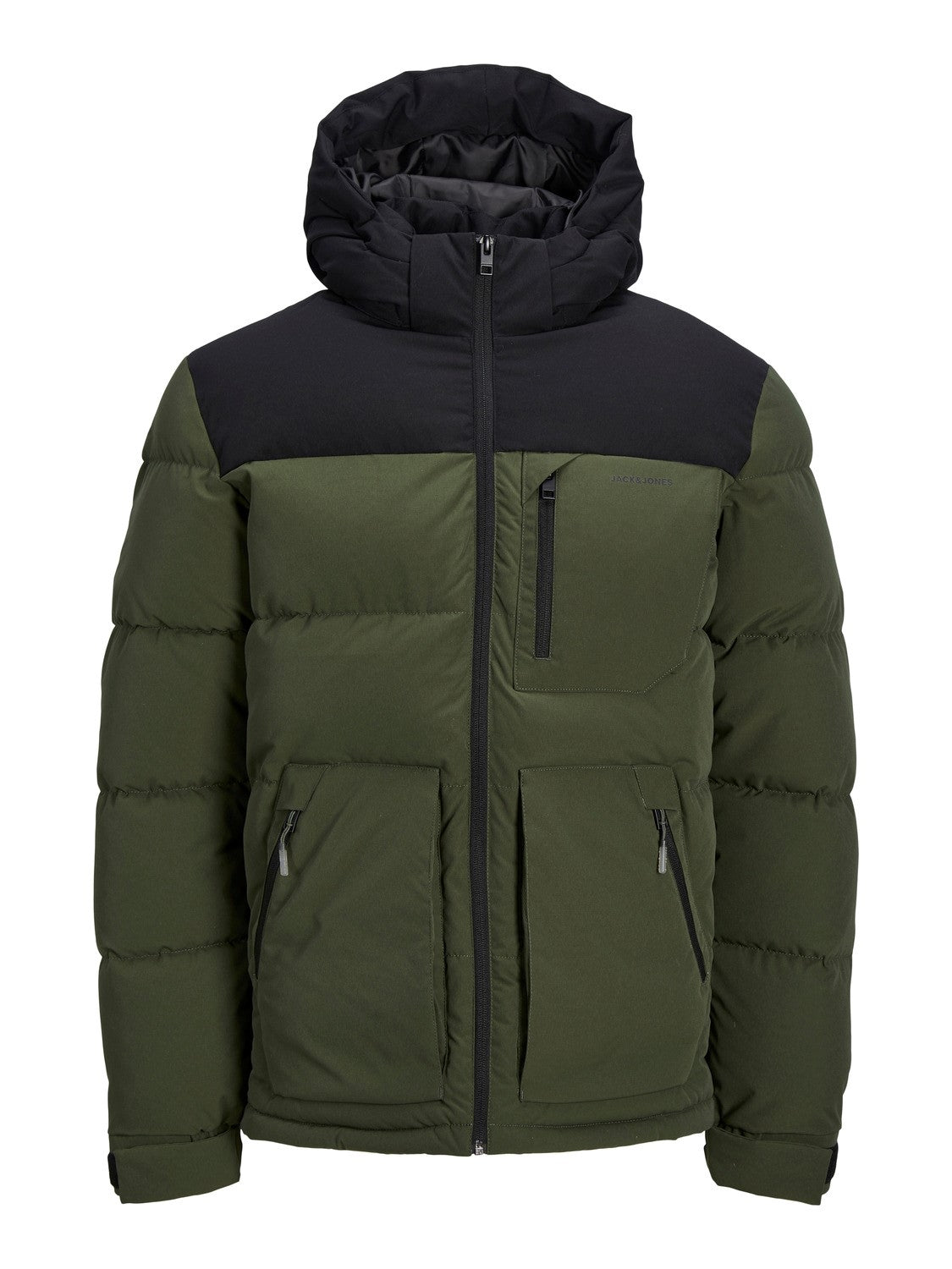 Jack&Jones Minimalist Oversize Kapüşonlu Erkek Kışlık Mont Ana görsel