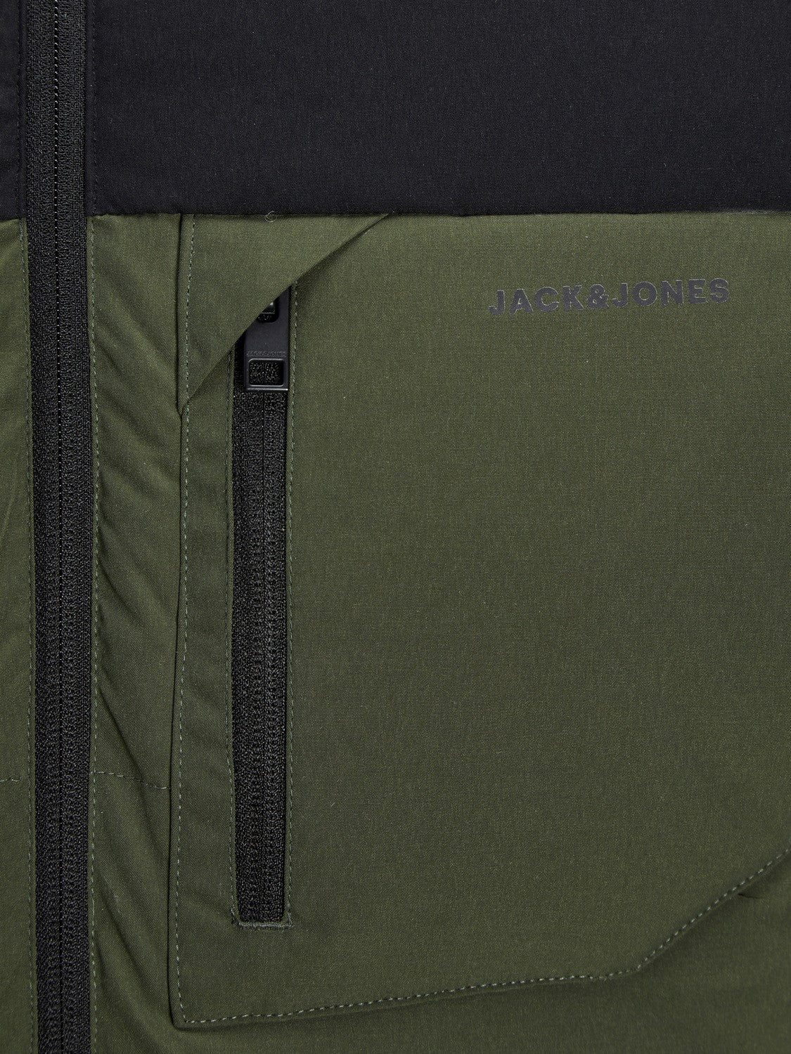 Jack&Jones Minimalist Oversize Kapüşonlu Erkek Kışlık Mont
