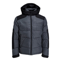 Jack&Jones Minimalist Oversize Kapüşonlu Erkek Kışlık Mont