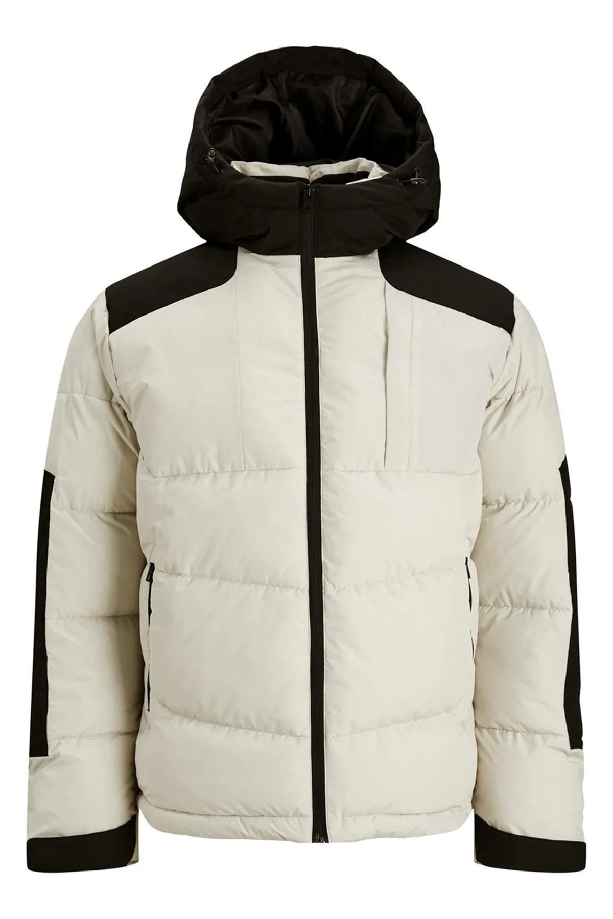 Jack&Jones Minimalist Oversize Kapüşonlu Erkek Kışlık Mont