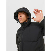 Jack&Jones Minimalist Oversize Kapüşonlu Erkek Kışlık Mont