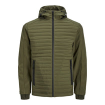 Jack&Jones Minimalist Kapüşonlu Erkek Mont - Günlük Stil