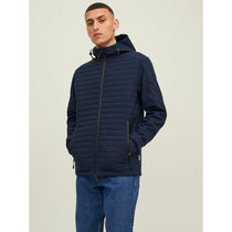 Jack&Jones Minimalist Kapüşonlu Erkek Mont - Günlük Stil