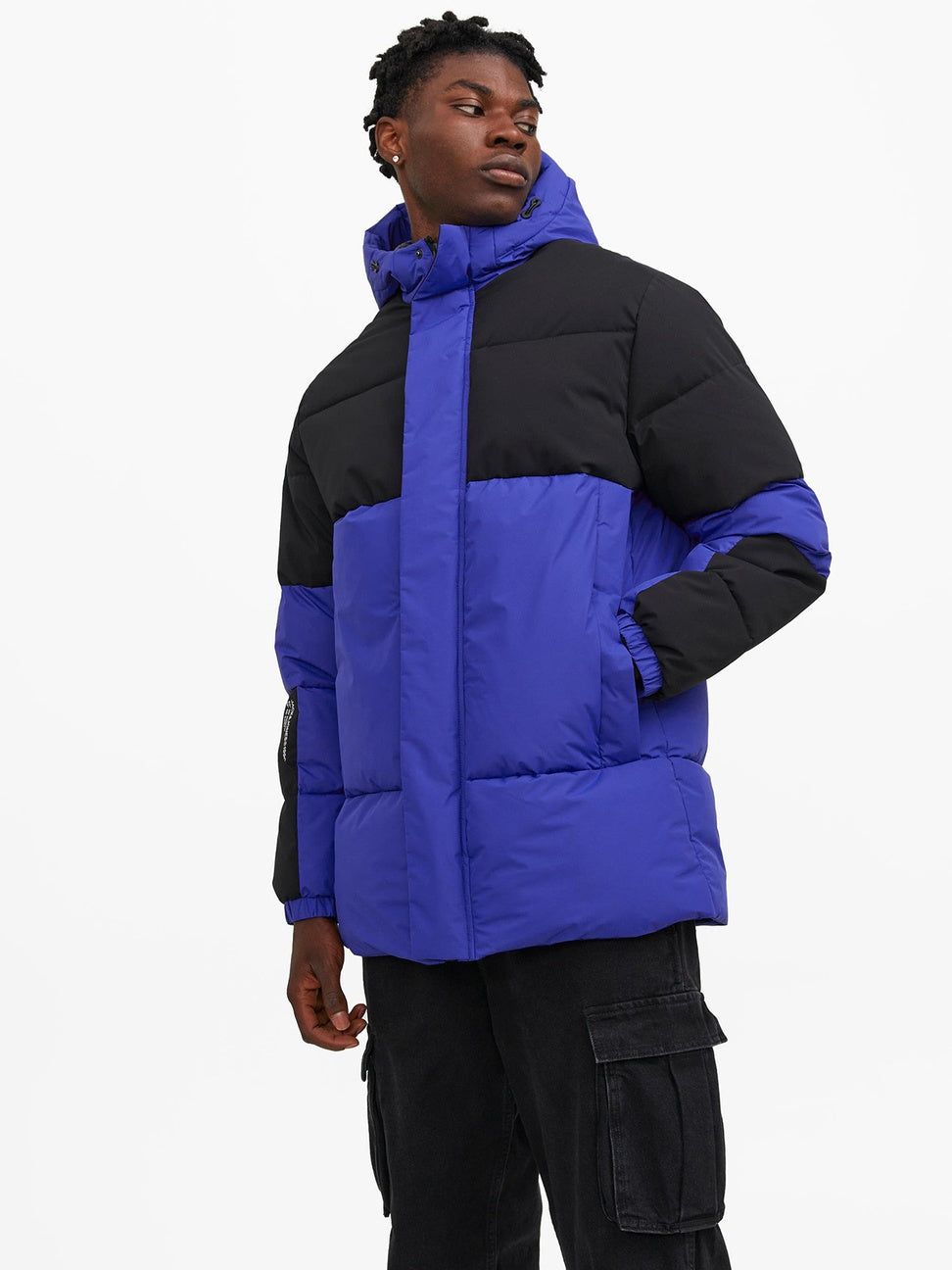 Jack&Jones Oversize Kapüşonlu Şişme Mont - Günlük Kullanım Ana görsel