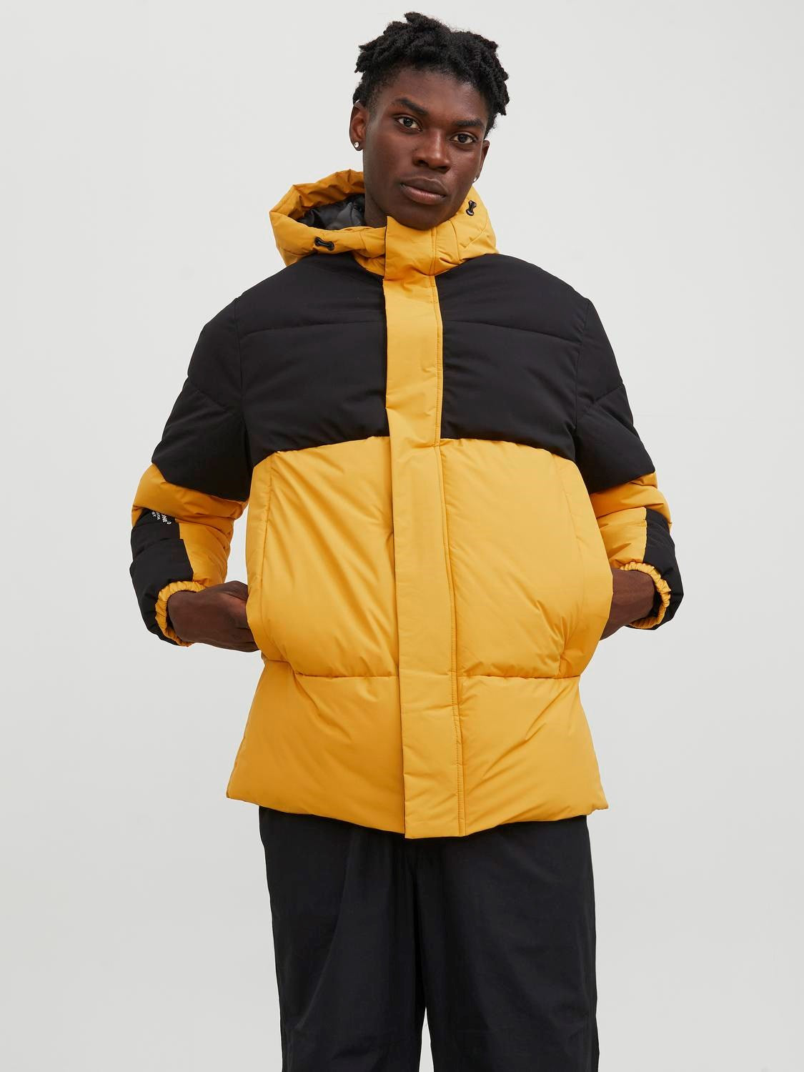 Jack&Jones Oversize Kapüşonlu Şişme Mont - Günlük Kullanım İkincil görsel