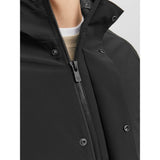 Jack&Jones Minimalist Kapüşonlu Erkek Mont - Regular Fit - Günlük Kullanım