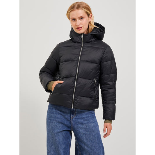 Jack&Jones JJXX Kapüşonlu Minimalist Kadın Mont - Oversized Crop