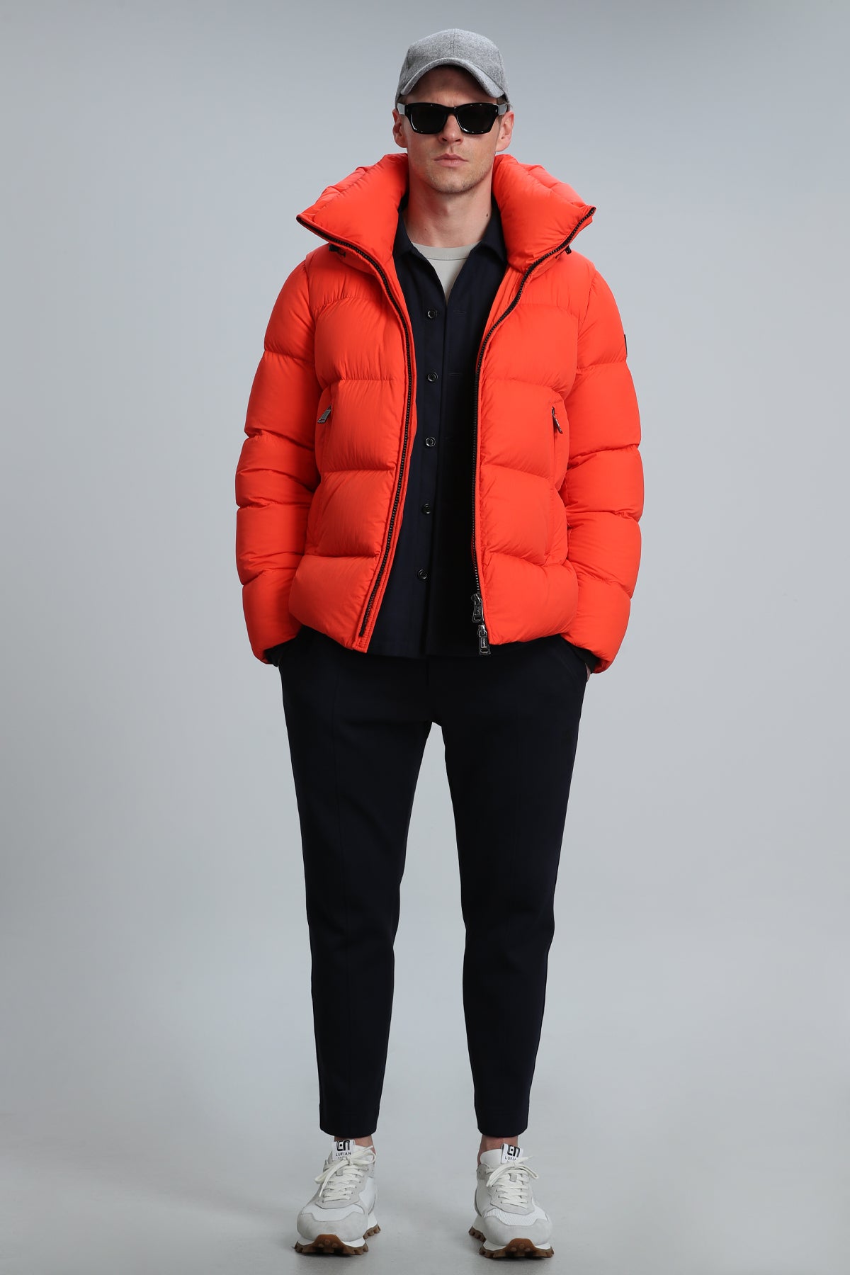Lufian Oversize Minimalist Erkek Kışlık Mont - Regular Fit