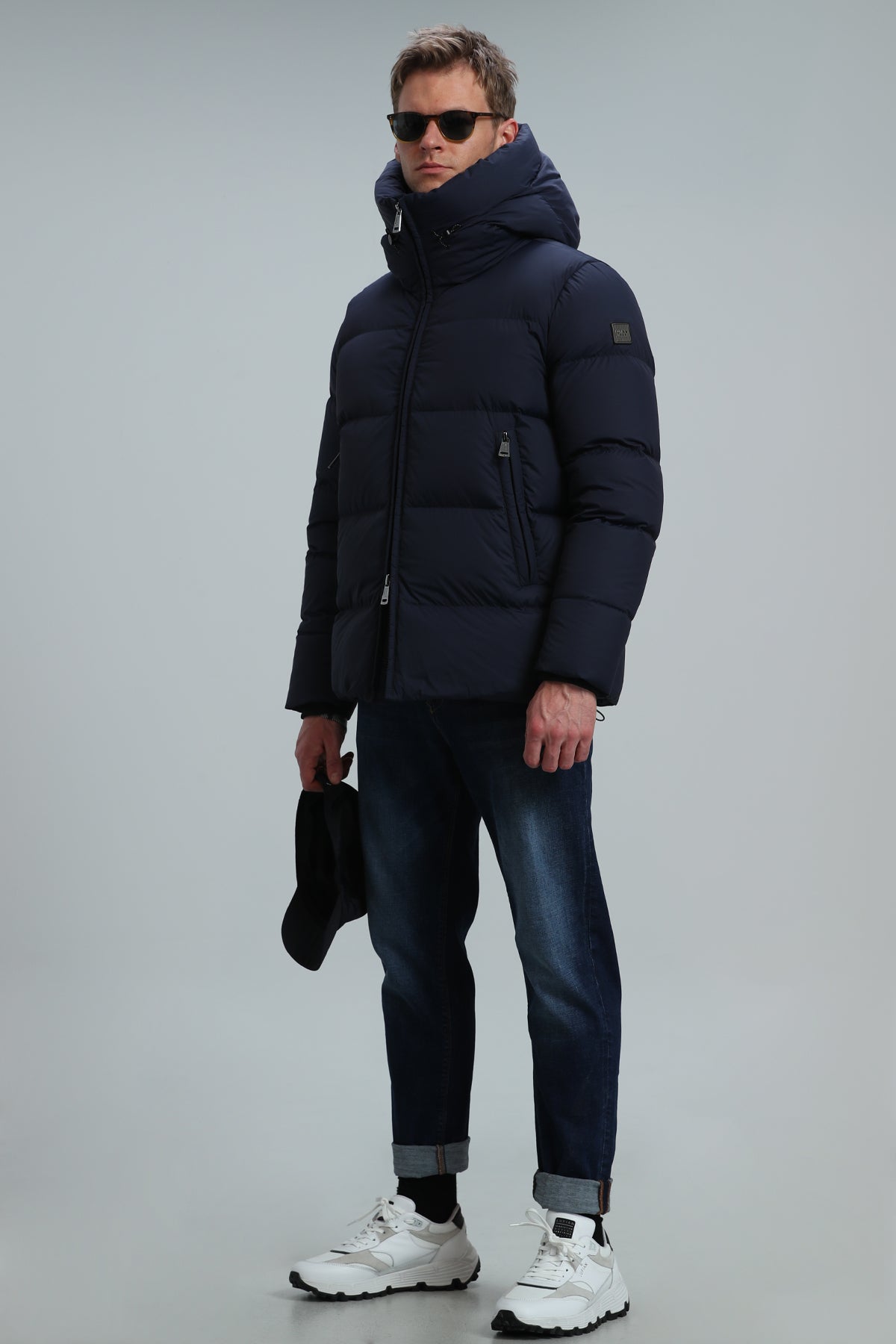 Lufian Oversize Minimalist Erkek Kışlık Mont - Regular Fit