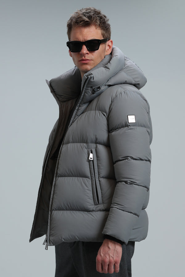 Lufian Oversize Minimalist Erkek Kışlık Mont - Regular Fit