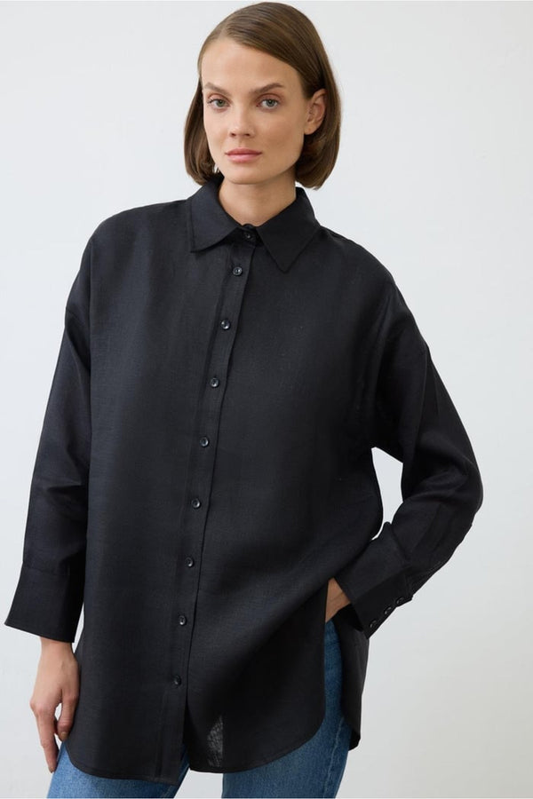 Natural Keten Gömlek Terzi Dükkani