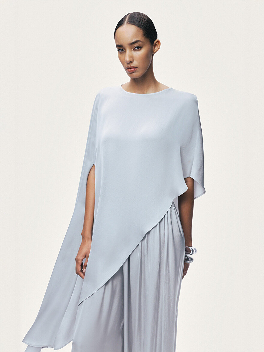 Nocturne Asimetrik Detaylı Bluz N26YN6231
