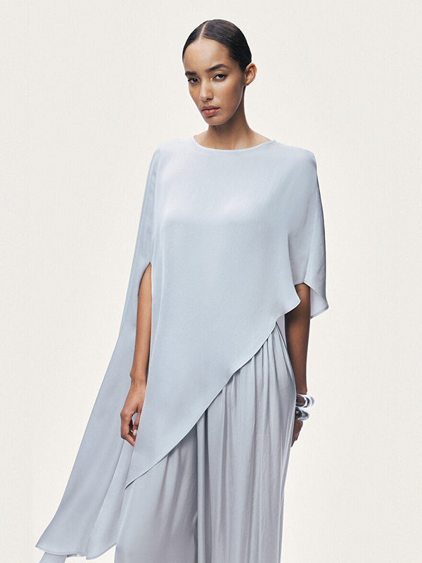 Nocturne Asimetrik Detaylı Bluz N26YN6231