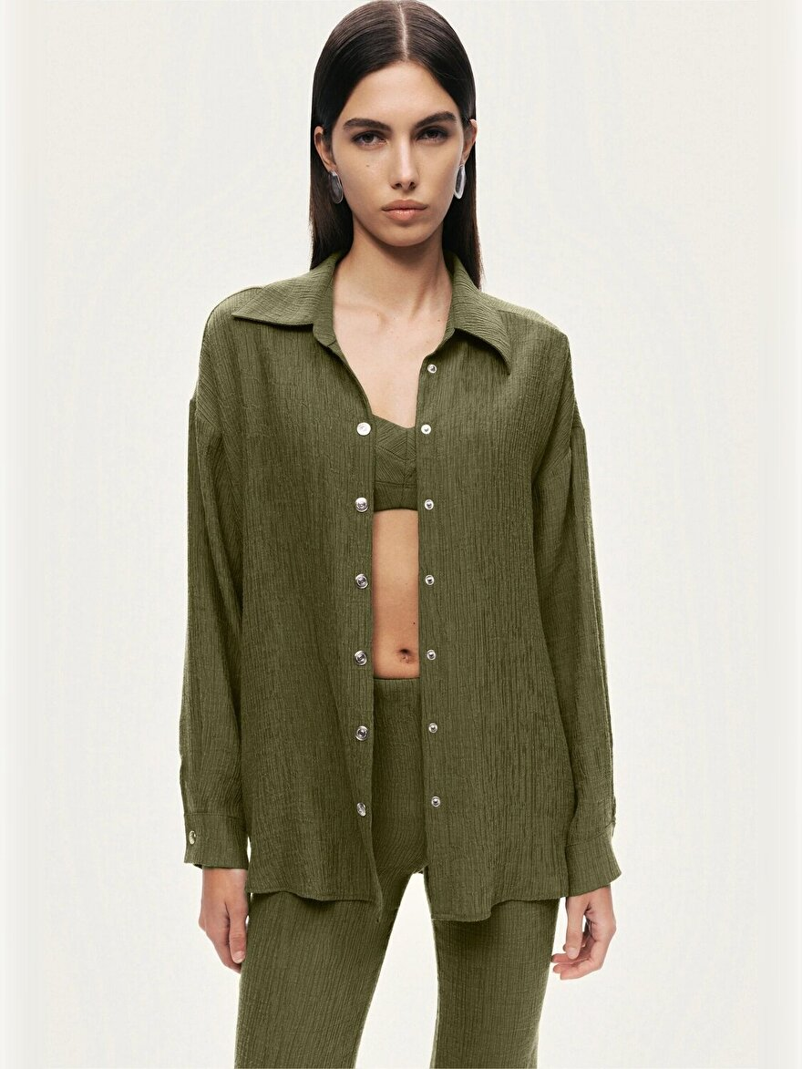Nocturne Bralet Detaylı Gömlek N26YN25237