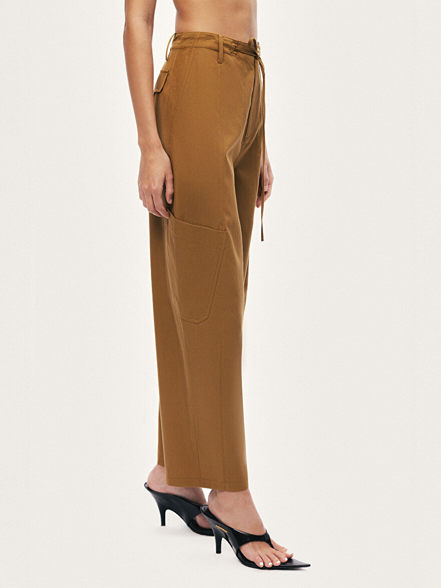 Nocturne Cep Detaylı Baggy Pantolon N26YN3473 İkincil görsel