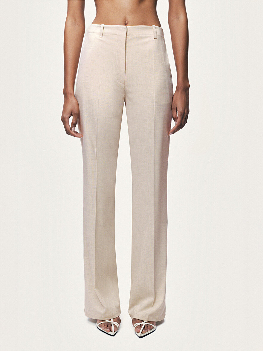 Nocturne Düz Paça Pantolon N26YN3506 İkincil görsel
