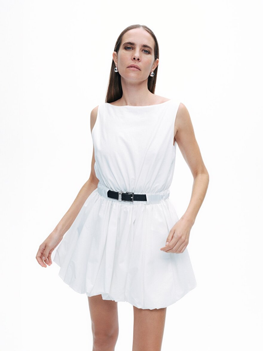 Nocturne Kadın Balon Etekli Mini Elbise N25YN2536