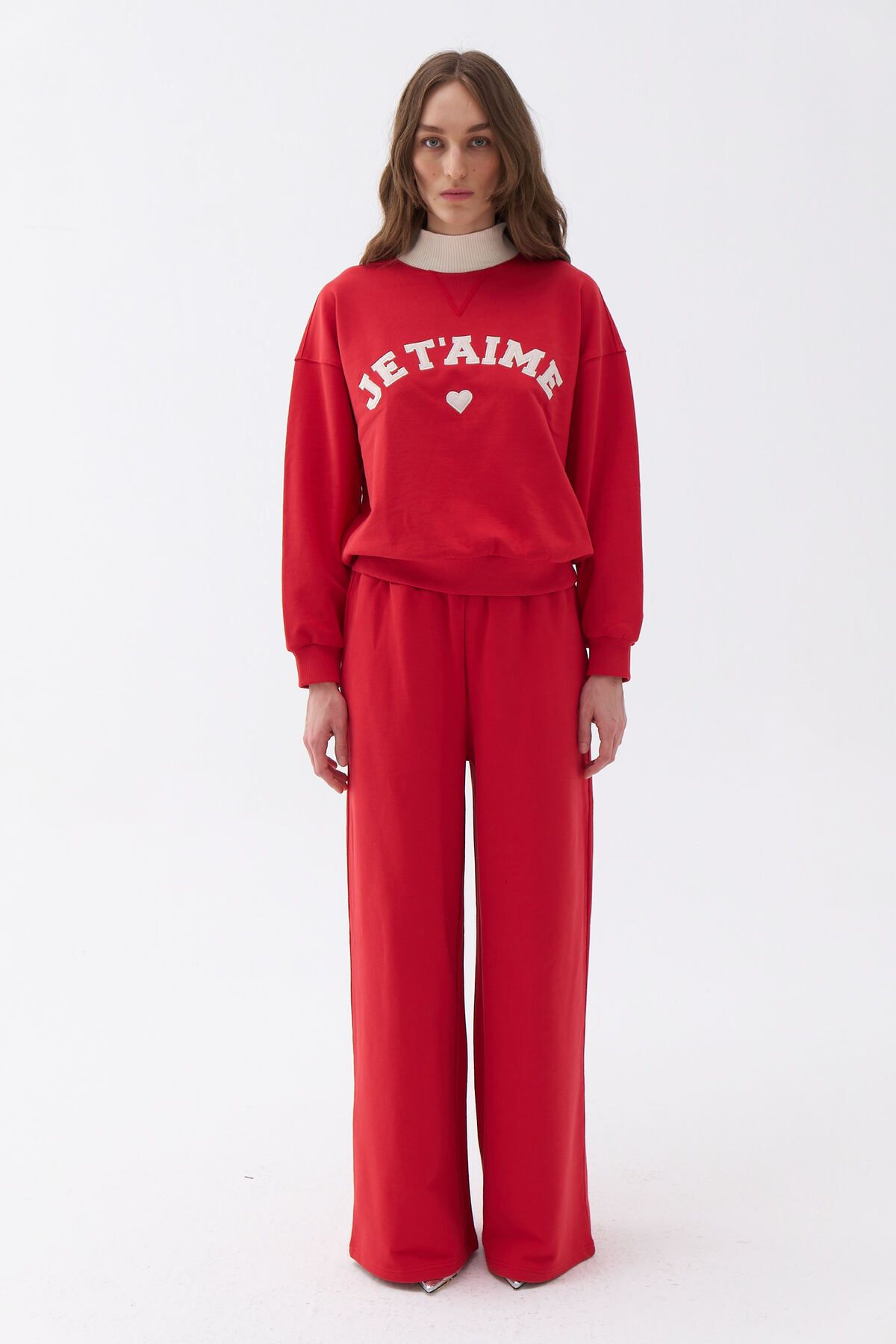 Nocturne Oversize Midi Kadın Pantolon - Günlük Rahatlık