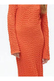 Nocturne Oversize Maxi Elbise - Uzun Kol - Minimalist Stil