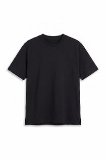 O Yaka Fırçalı 2 İplik T-Shirt JSCO