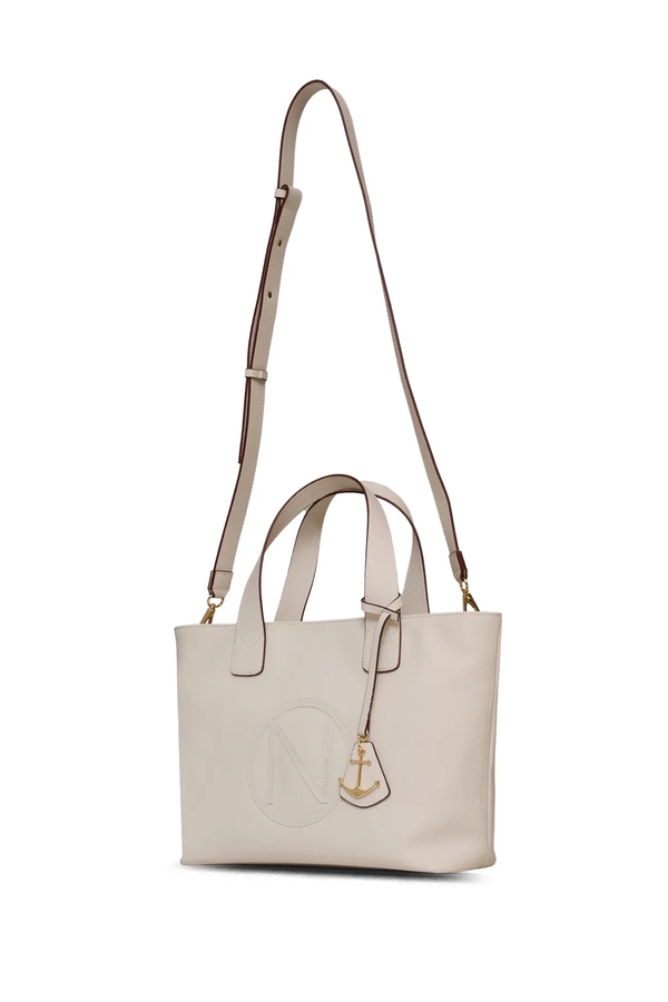 Nautıca Minimalist Tote Omuz Çantası - Günlük Kullanım için İdeal