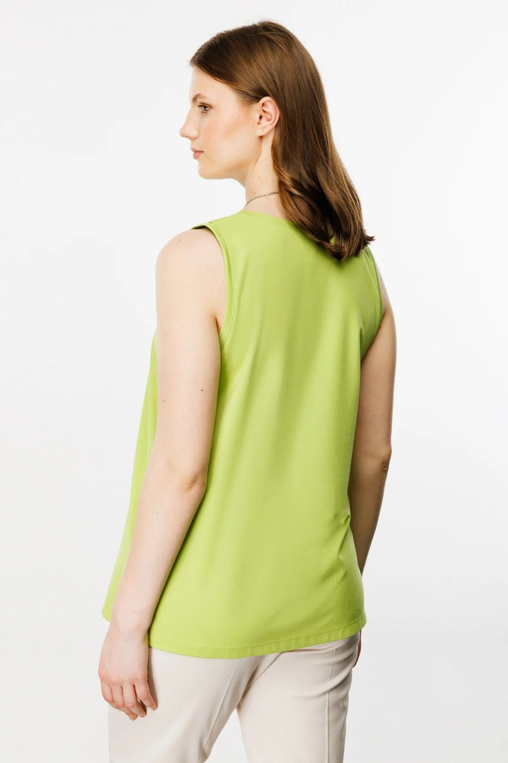 On Kadın Oversize Kolsuz Bluz - Minimalist Günlük Stil