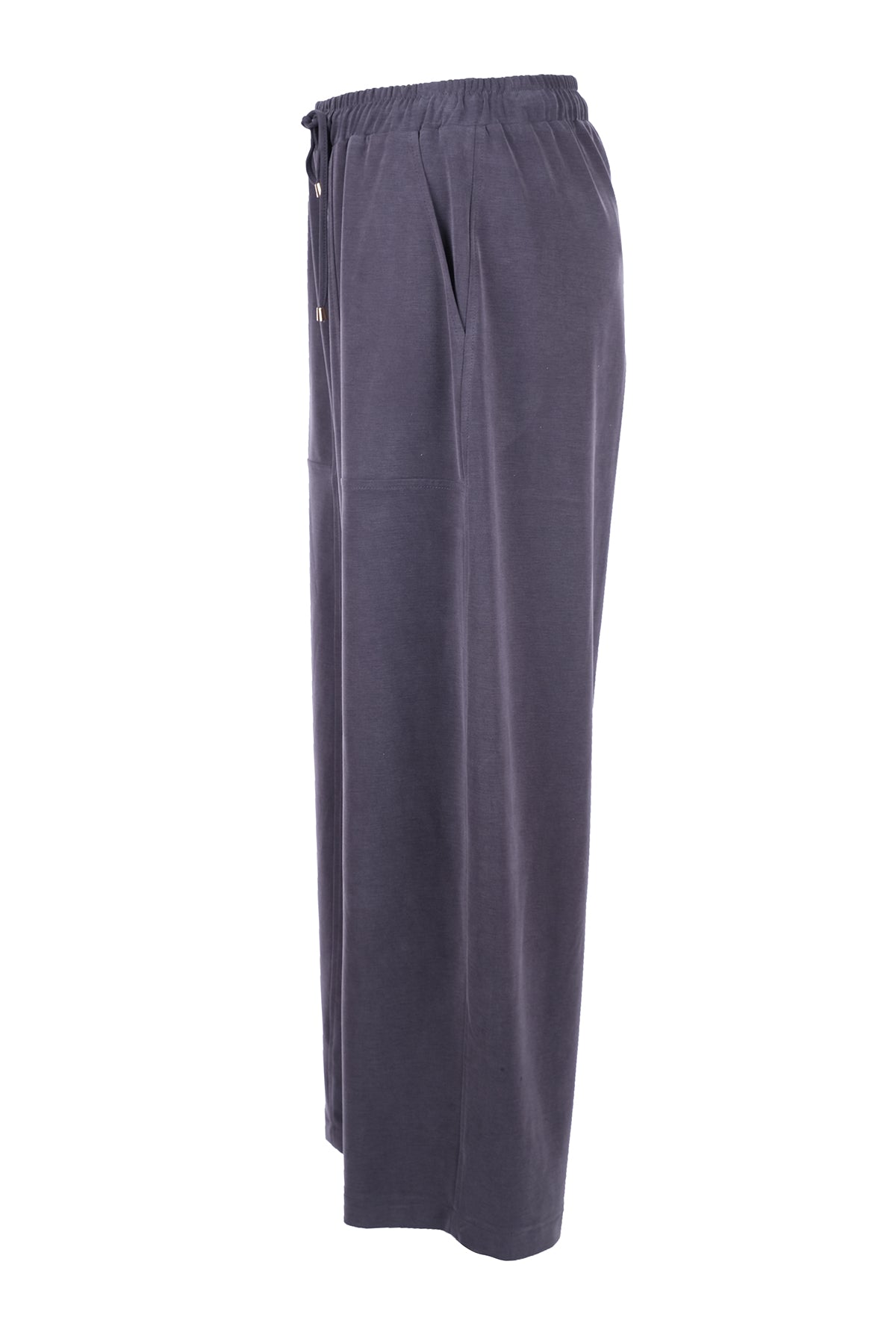 On Kadın Oversize Midi Pantolon - Rahat ve Şık Günlük Kombin İkincil görsel