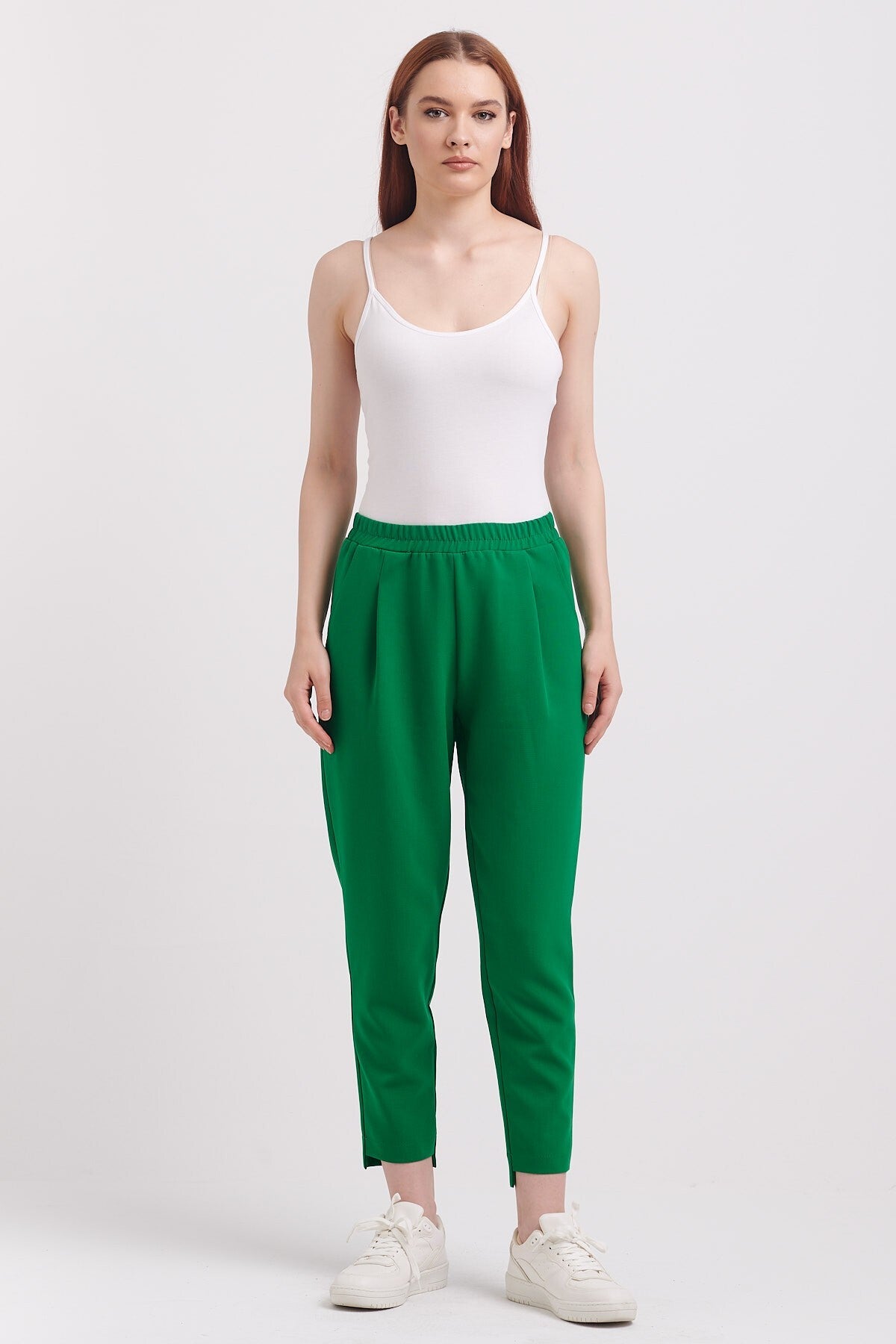 On Minimalist Crop Pantolon - Günlük Şıklık, Trend Tasarım Translation missing: tr.content.product_image_main