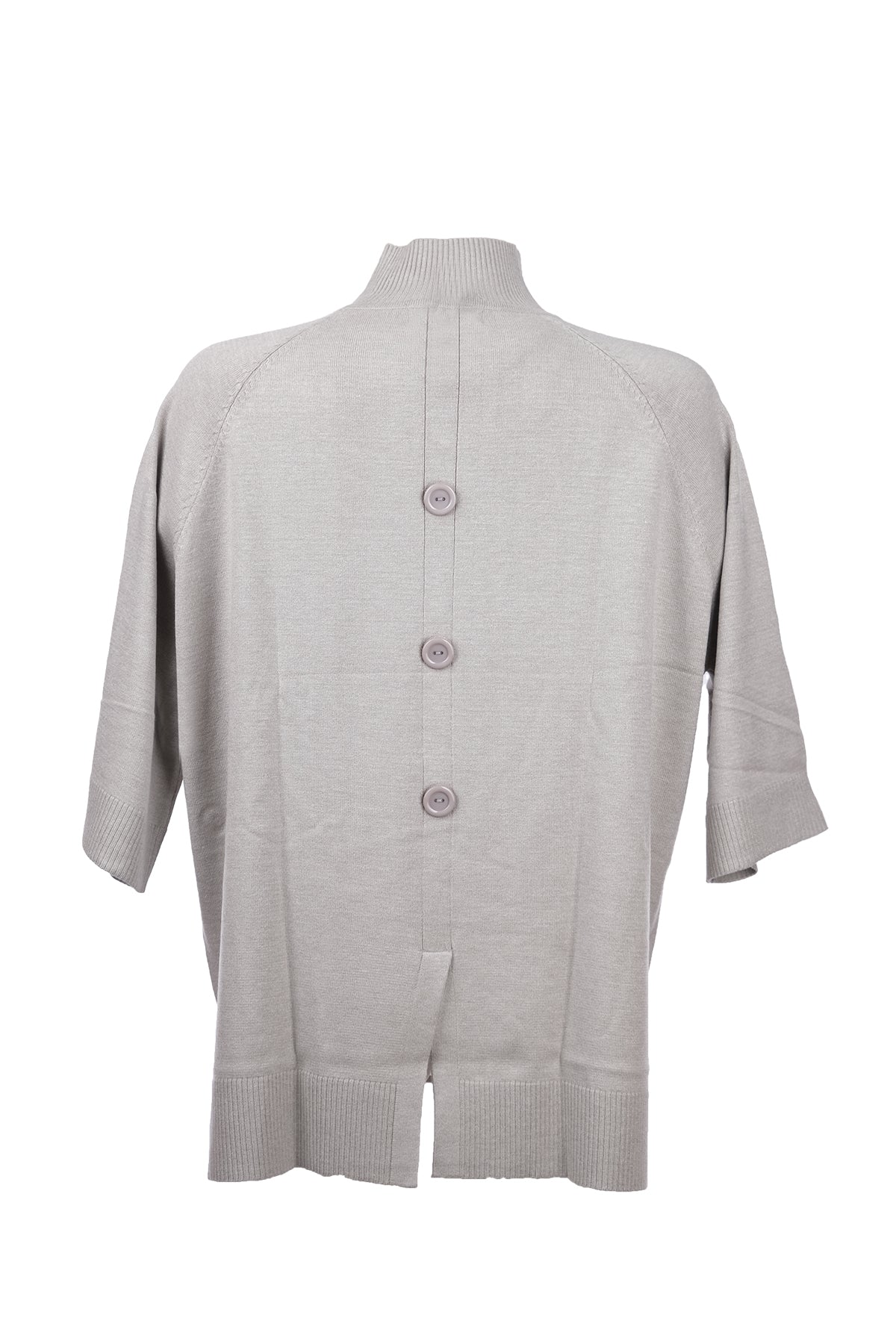 On Oversize 3/4 Kol Minimalist Kadın Kazak - Günlük Şıklık