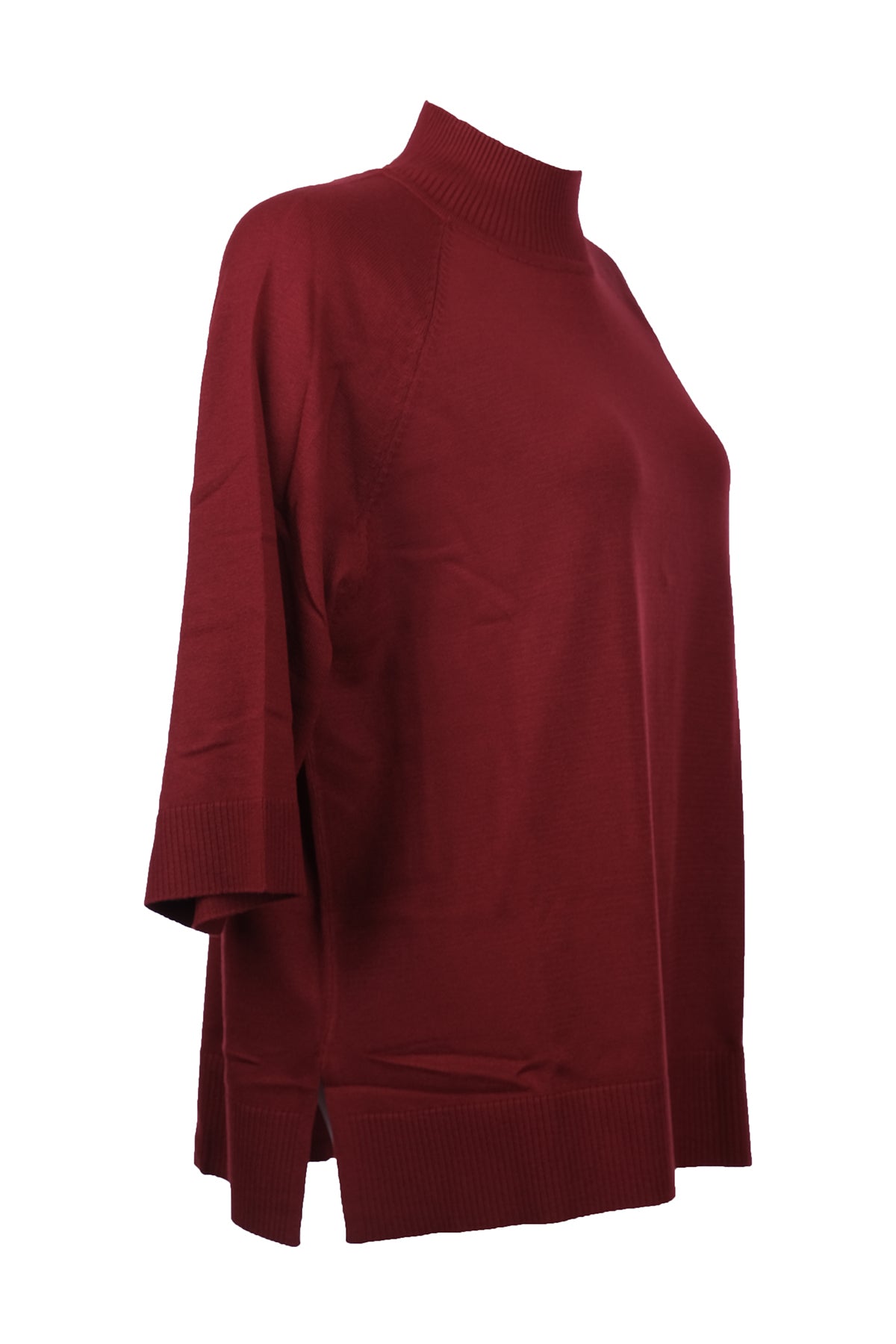 On Oversize 3/4 Kol Minimalist Kadın Kazak - Günlük Şıklık