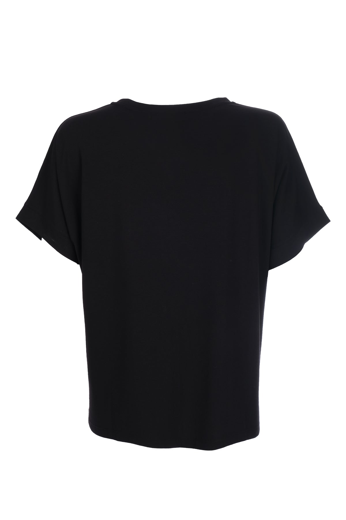 On Oversize Minimalist Kısa Kol Kadın Bluz - Günlük Tarz