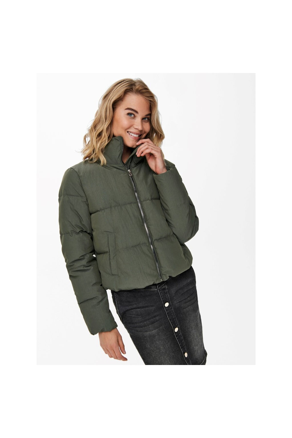 Only Kadın Crop Oversize Mont - Minimalist Günlük Şıklık