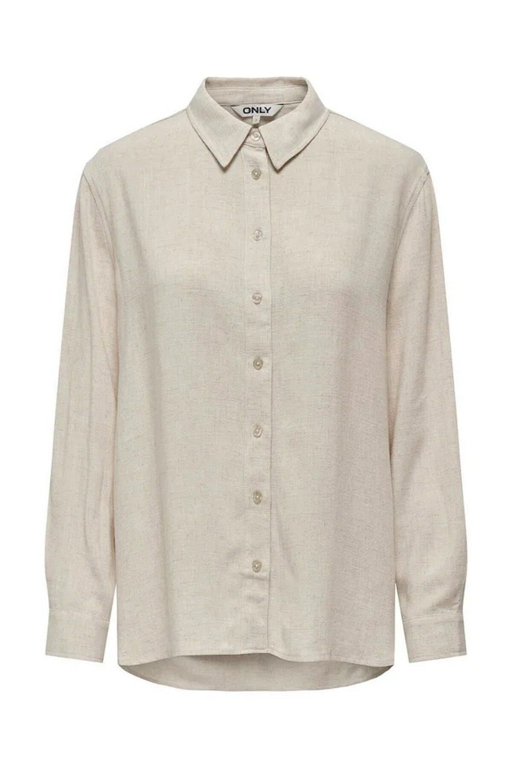 Only Minimalist Oversize Uzun Kol Gömlek Yaka Günlük Gömlek
